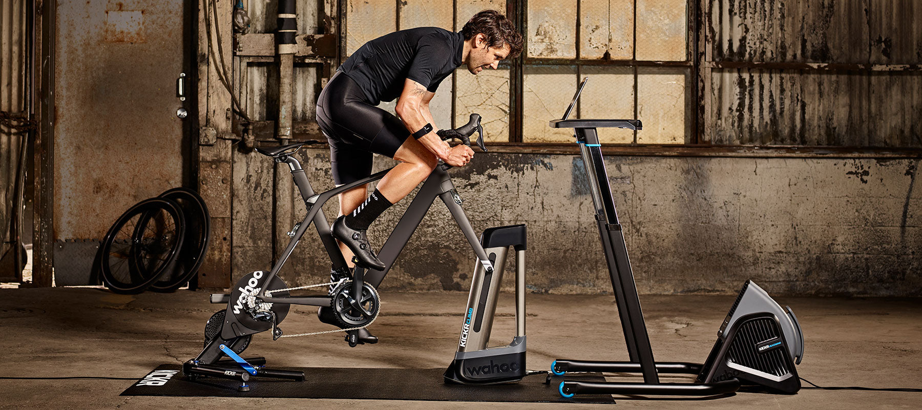 Wahoo Fitness KICKR CORE Smart Trainer KOM Bundle - Brands Cycle and Fitness
