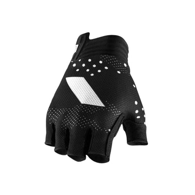 100% EXCEEDA SF Gel Short Finger Gloves - Women's - S / Black / 