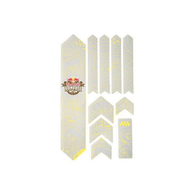 All Mountain Style Honeycomb Frame Guard Extra - Red Bull Rampage - Yellow / / 