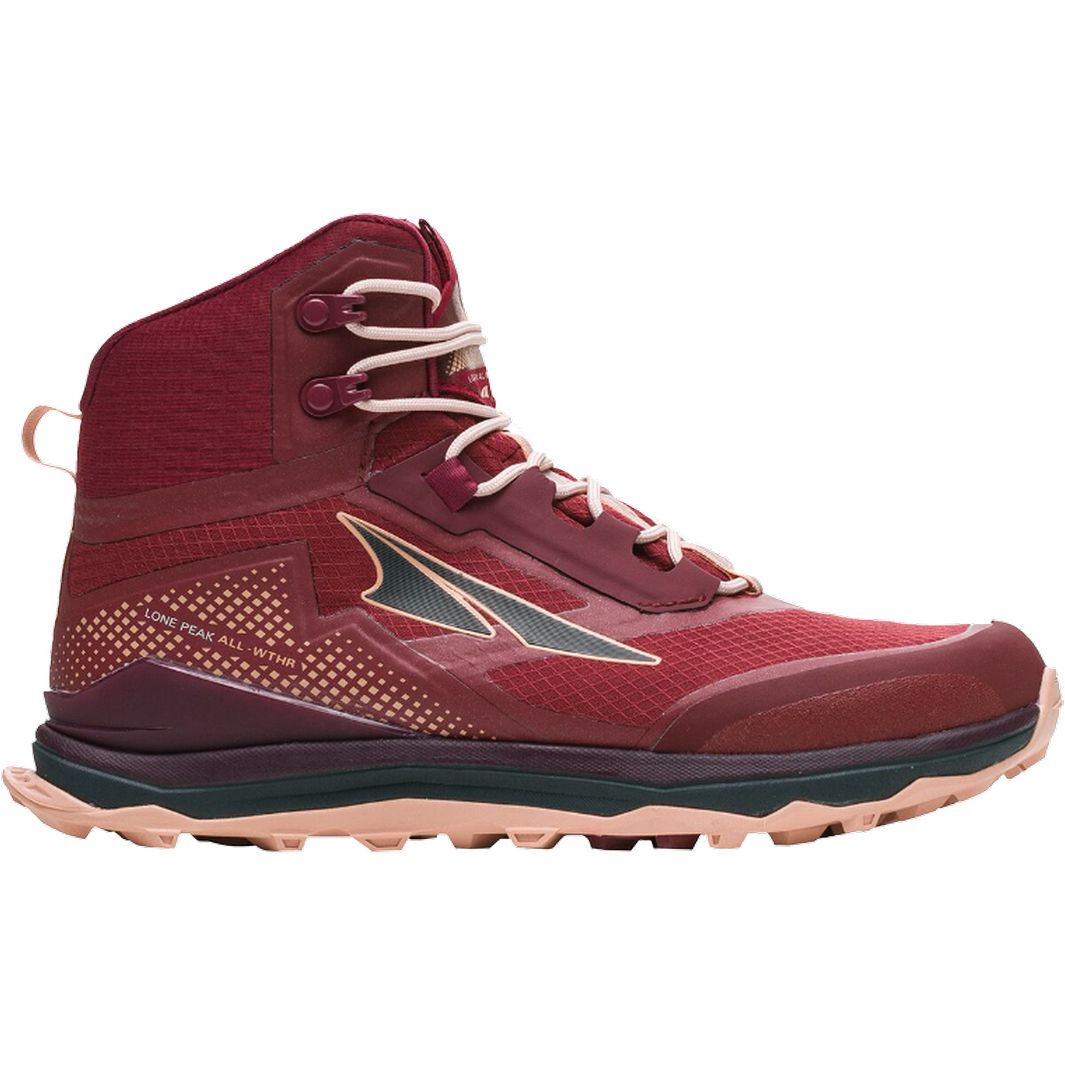 Altra Women s Lone Peak ALL WTHR Mid Gray Green 6