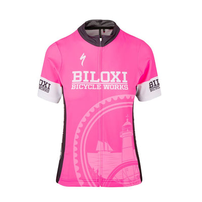 BBW RBX Jersey - Short Sleeve - Women's - XS / Fluorescent Pink / 