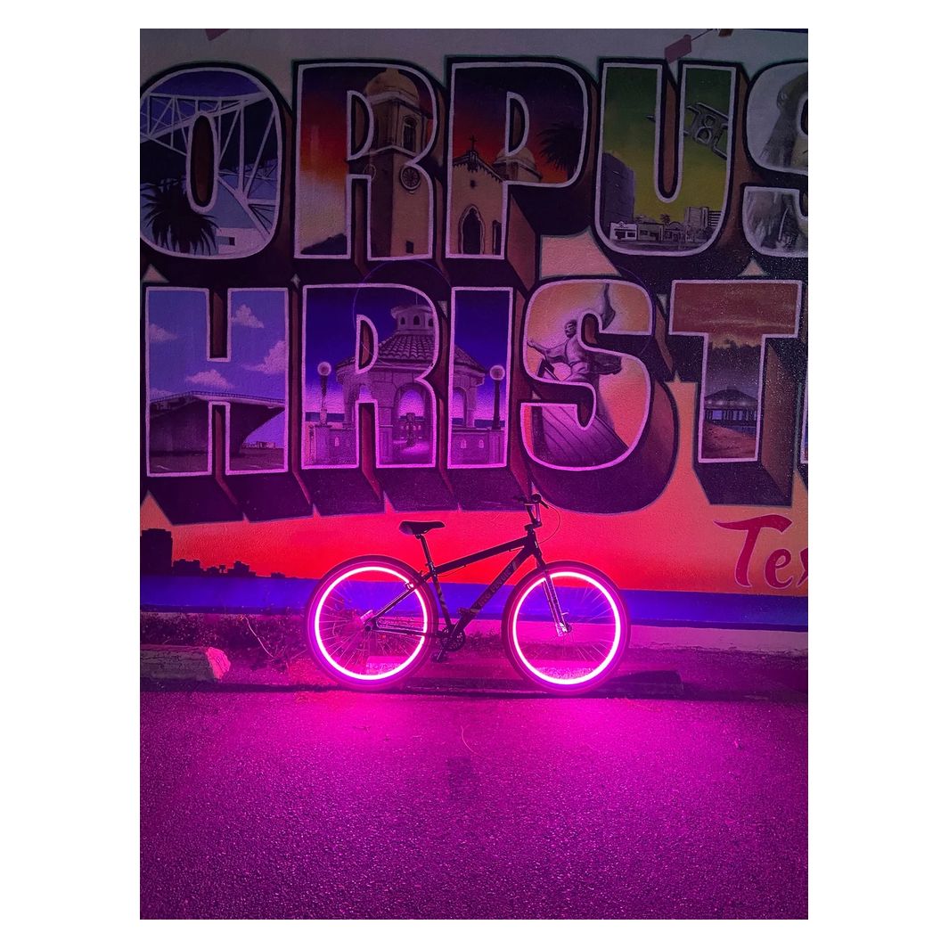 CC LED Plasma LED Wheel Kit - Single Strip – Biloxi Bicycle Works