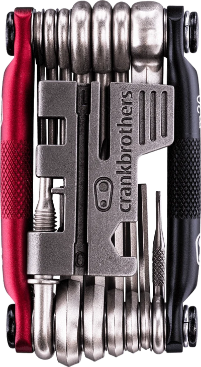 Crankbrothers M20 Tool - Matte Black - Red / / 