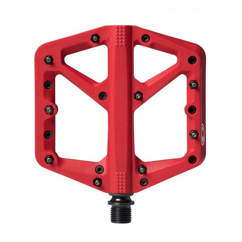 Crankbrothers Stamp 1 Pedals - Large / Red / 
