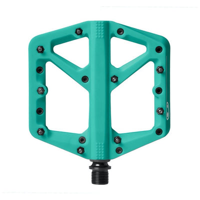 Crankbrothers Stamp 1 Pedals - Large / Turqoise / 