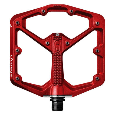 Crankbrothers Stamp 7 Pedals - Large / Red / 