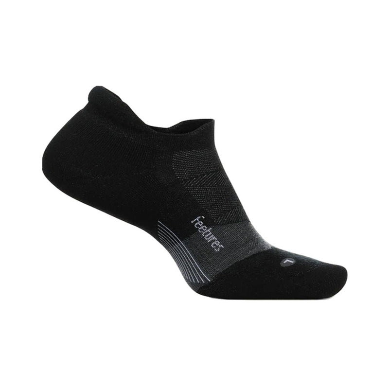 Feetures Merino 10 Cushion No Show Tab - S / Gray / 