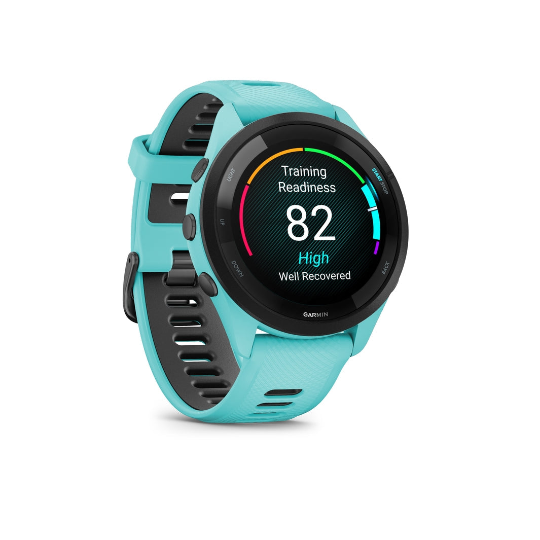 Garmin fore runner 265 アクア Forerunner 265 - GPS Marathon Smartwatch For Runner (Aqua