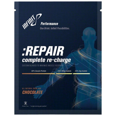 Infinit Nutrition :REPAIR Recovery Drink Mix - Single / Chocolate / 