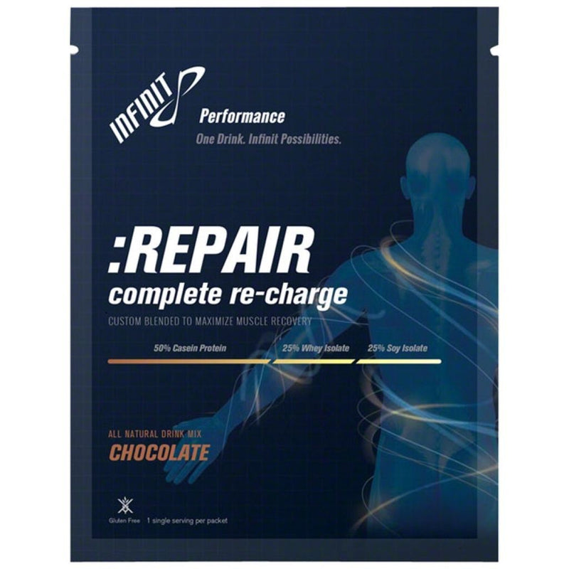 Infinit Nutrition :REPAIR Recovery Drink Mix - Single / Chocolate / 