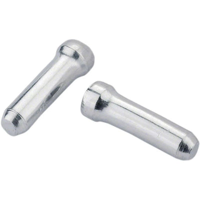 Jagwire Brake Inner Cable End Caps - 1.8mm - Silver / Single (Loose) / 
