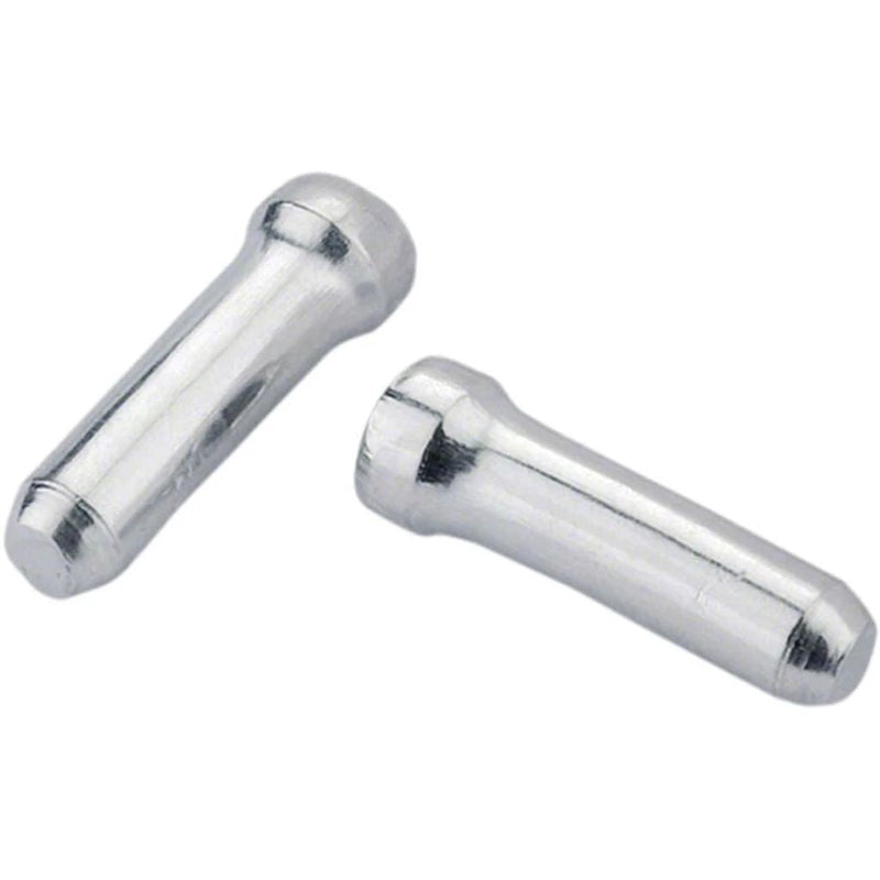 Jagwire Brake Inner Cable End Caps - 1.8mm - Silver / Single (Loose) / 