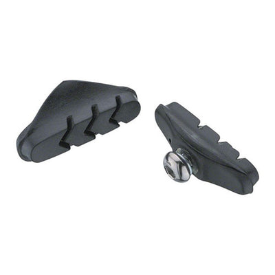 Jagwire Road Basics Molded Brake Pads Threaded - Black / Pair / 