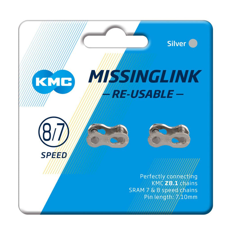 KMC Missing Link CL571R Z8.1 Reusable 8 Speed - 2 Pairs / / 