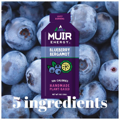 Muir Energy Fast Burning Gel - Blueberry Bergamot / / 