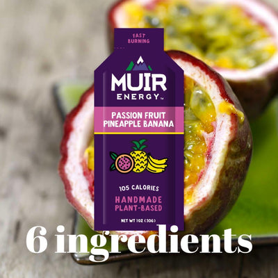 Muir Energy Fast Burning Gel - Passion Fruit Pineapple Banana / / 