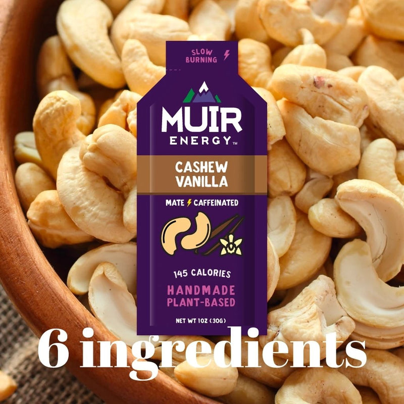 Muir Energy Slow Burning Gel - Cashew Vanilla Maté / / 