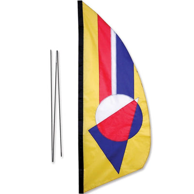 Premier Kites Bike Banner - 3.5ft / Classic Prizm / 