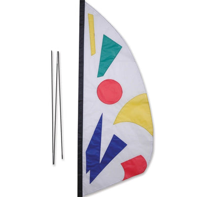 Premier Kites Bike Banner - 3.5ft / Rainbow Jazz / 