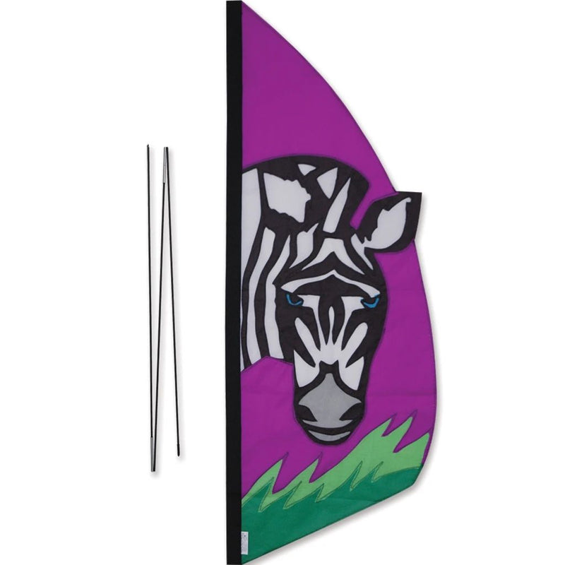 Premier Kites Bike Banner - 3.5ft / Zebra / 
