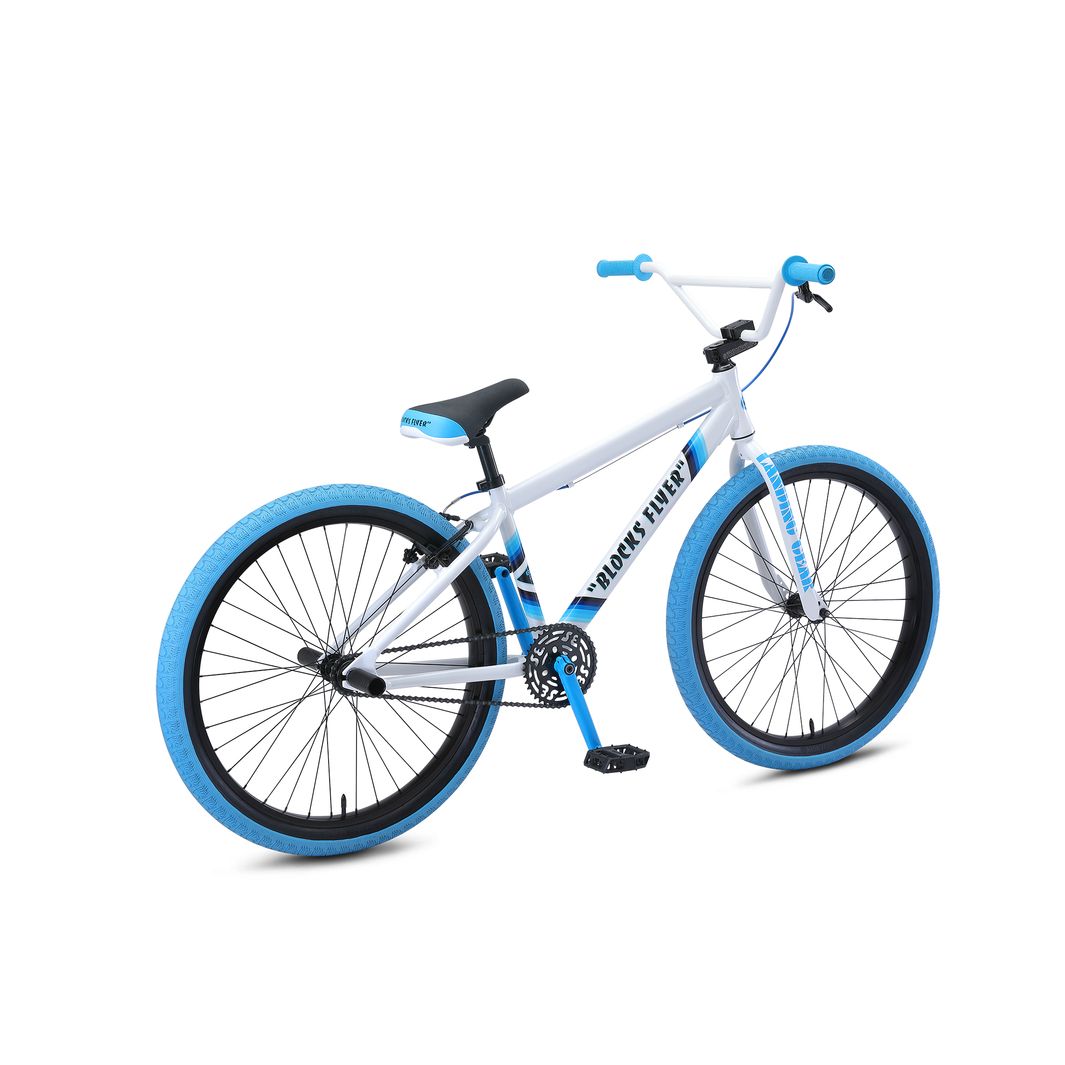 自転車本体 Se bikes Blocks FLYER BMX SE Bikes Blocks Flyer 26 Bike Matte Black BMX Cruiser