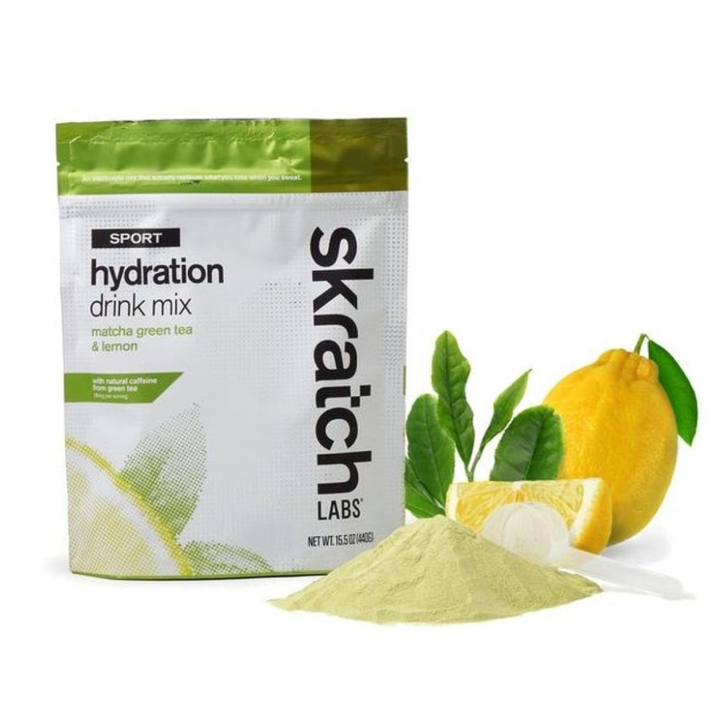 Skratch Sport Hydration Mix - 20 Serving / Matcha Green Tea & Lemon / 