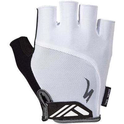 Specialized Body Geometry Dual Gel Short Glove - Men's - S / White / 