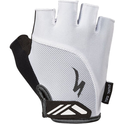 Specialized Body Geometry Dual Gel Short Glove - Women's - S / White / 