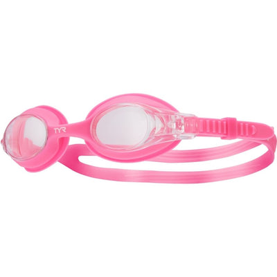 TYR Swimple Kids’ Goggles - Clear/Pink / / 
